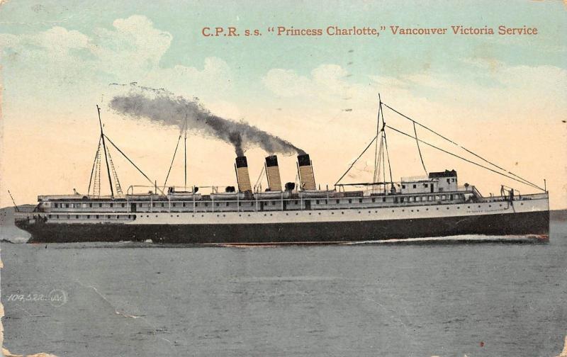 BF37204 princess chalotte vancouver canada victoria service  Boat Ship Bateaux