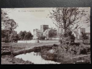 c1907 RPPC - St. Cross Hospital, Winchester