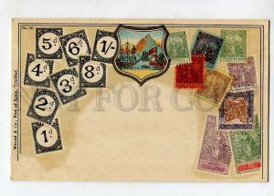 3143927 ADVERTISING PHILATELY Coat of arms & STAMPS of TRINIDAD