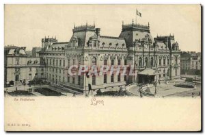 Old Postcard Lyon Prefecture