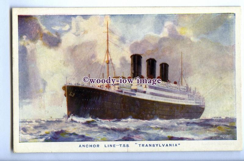 LS1110 - Anchor Lines Liner - Transylvania - artist - postcard