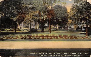 Grand Circus Park In Detroit Life Is Worth Living Detroit MI 