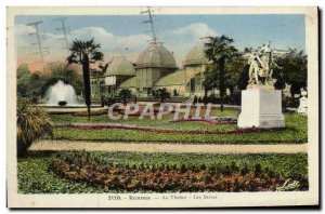 Old Postcard Rennes At Tabor Greenhouses