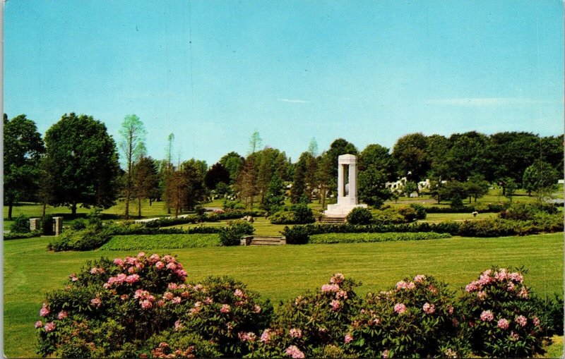 West Laurel Hill Cemetry Bala-Cynwyd Montgomery County PA VTG Postcard UNP 