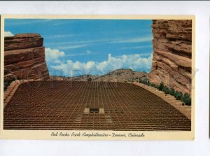 415727 USA Colorado Denver Red Rockes Park Amphitheatre Vintage postcard