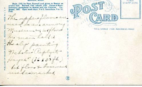 MA - Boston, Faneuil Hall