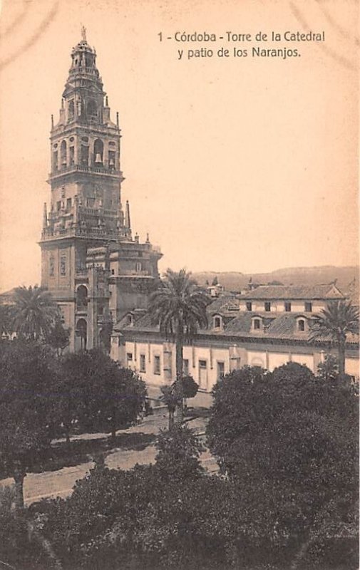 Torre de la Catedral Cordoba Spain Unused 