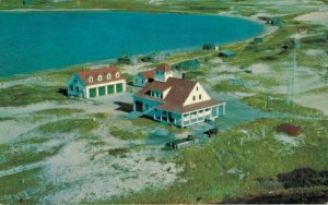 USA Coast Guard Station at Powder Hole Cape Cod Vintage Postcard 07.43