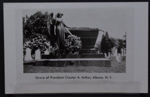 Albany, NY - Grave of President Chester A. Arthur - RPPC