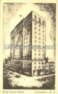 King Cotton Hotel - Greensboro, North Carolina NC  