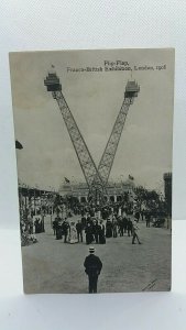 Antique Postcard Flip-Flap Franco British Exhibition London 1908