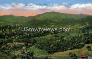 Mount Mitchell - Burnsville, North Carolina NC Postcard