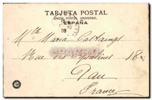 Postcard Old San Sebastian Puente de Maria Cristina