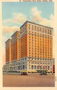 Ohio Toledo Commodore Perry Hotel Curteich