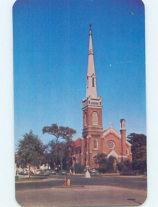 Unused Pre-1980 CHURCH SCENE Augusta Georgia GA A7306