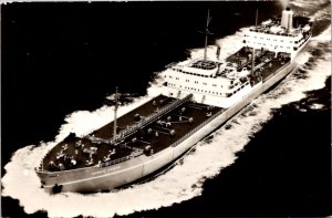 Ship, Steam Turbine Nordic Heron Vintage Postcard Y63