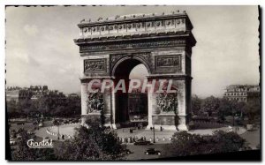 Postcard Modern Paris The Place de L & # 39Etoile L & # Triumph 39Arc