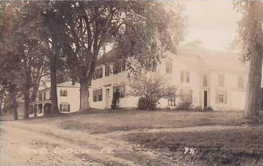 Maine Limington Main Street Real Photo RPPC