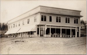 Company Department Store Powell River BC Unused Ellis Real Photo Postcard E67