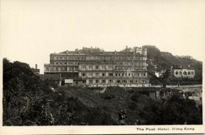 china, HONG KONG, The Peak Hotel (1920s) Lee Fong RPPC Postcard