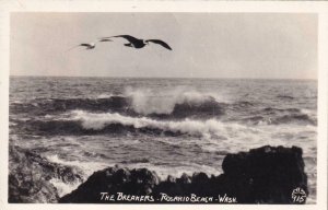 RPPC: The Breakers, Rosario Beach, Ellis #915, Used (PC1043)