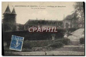 Old Postcard Bruyeres Le Chatel Bruyeres Chateau De Vue Prize The Terraces Vi...