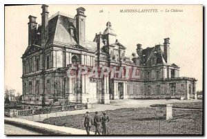 Old Postcard Maisons Laffitte Chateau