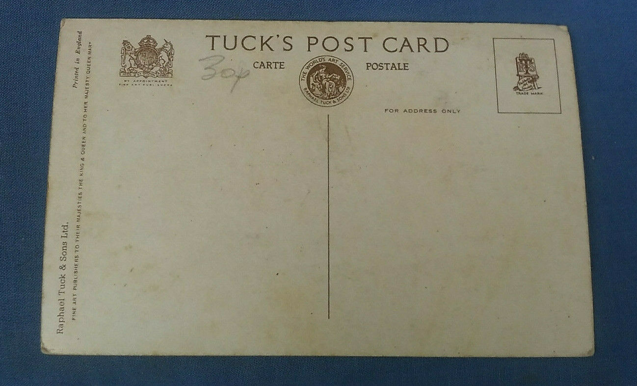 Vintage Tucks Postcard Dunster Castle Somerset G1G | Europe - United ...