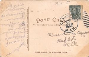Gladstone Michigan~Hawarden Inn~1908 Postcard