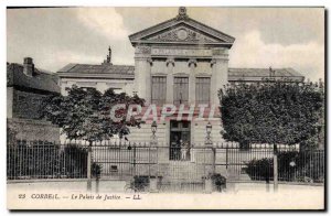 Old Postcard Corbeil Courthouse