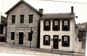 RPPC Mark Twain Museum and Boyhood Home Hannibal MO c1948 Vintage Postcard P29