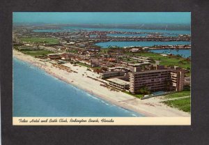 FL Tides Hotel Bath Club Redington Beach Florida Postcard