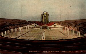 Utah Salt Lake City Mormon Tabernacle Interior