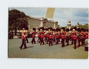 Postcard Guards Band London England