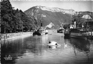 BR18327 Port d annecy et le Mont veyrier france