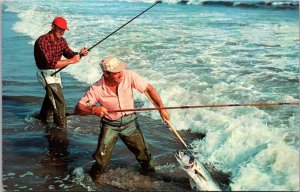 Surf Fishing Landing The Big One 1968