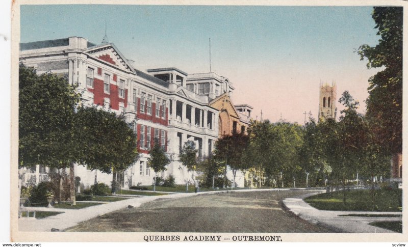 OUTREMONT , Quebec , Canada , 1910s ; Querbes Academy