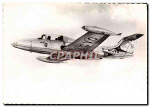 Postcard Old Jet Aviation Morane-Saulnier S760 paris connecting plane