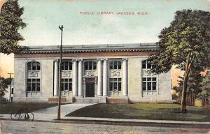 Public Library Jackson, Michigan USA