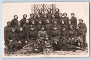 Czech Republic Postcard RPPC Photo WWI Military Radio Operators c1910's Antique