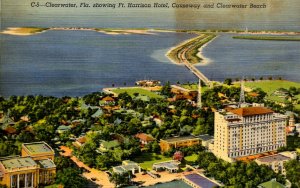 FL - Clearwater. Fort Harrison Hotel, Causeway, Clearwater Beach