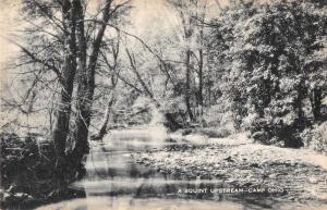 Utica Ohio Camp Ohio Squint Upstream Scenic View Postcard J72056