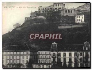 CPA Royat Vue du Sanatorium