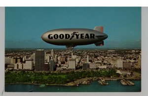 FL - Miami. Goodyear Blimp Mayflower ca 1957