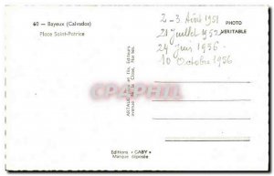 Postcard Modern Place Saint Patrice Bayeux