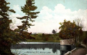 New York Herkimer Mirror Lake 1906