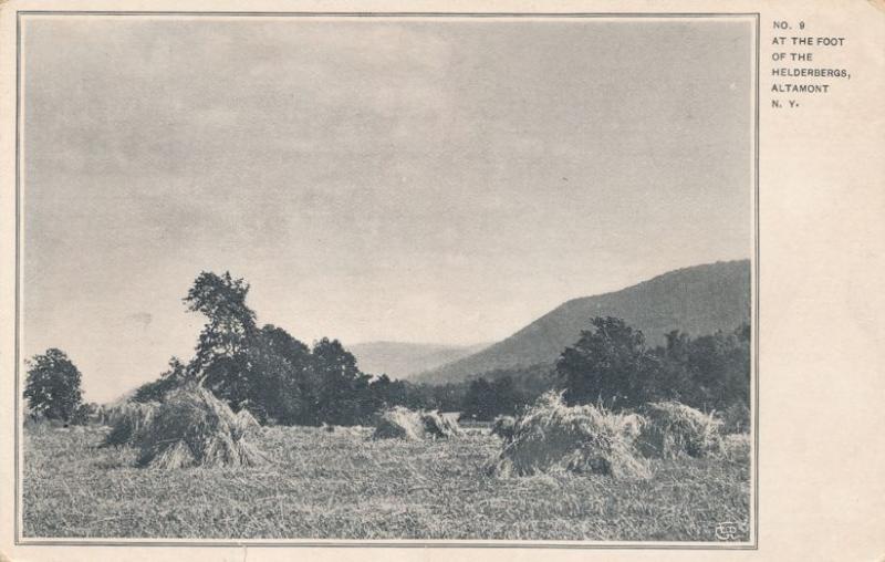 At Foot of Helderberg Mountains - Altamont, Albany County NY, New York - UDB