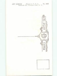 Bamforth COMIC SCENE Great Postcard AA9941