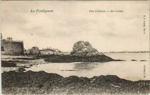 CPA LE POULIGUEN Pen Chateau Ses roches (150611)