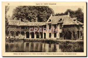 Old Postcard Versailles Park Petit Trianon Hamlet Marie Antoinette's House Queen